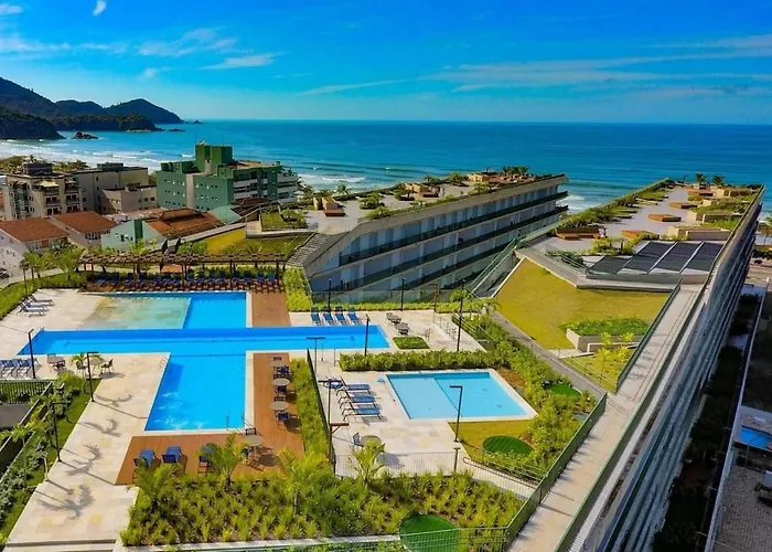 Resort frente ao mar apto 1222 DNA Praia Grande